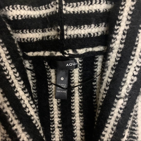 AQUA by Bloomingdales Fringe Cardigan Sweater - Picture 2 of 3